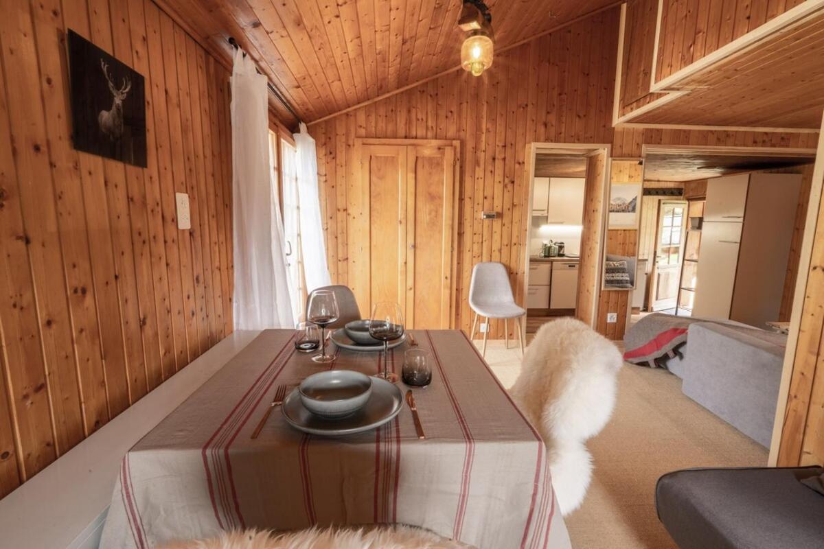 Cosy Chalet With Panoramic Views In Verbier Pensionat Eksteriør billede